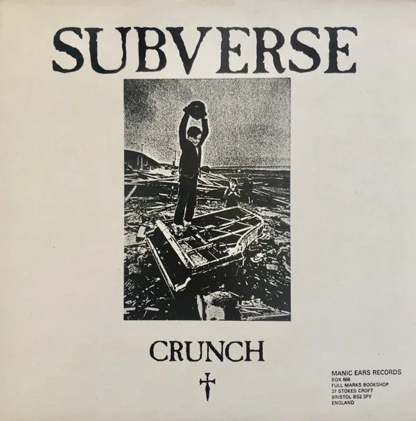 Desecration Desecration Crunch LP brukt split punk