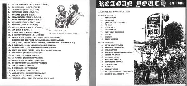 Reagan Youth Youth Anthems boksesett brukt – 2CD+7"