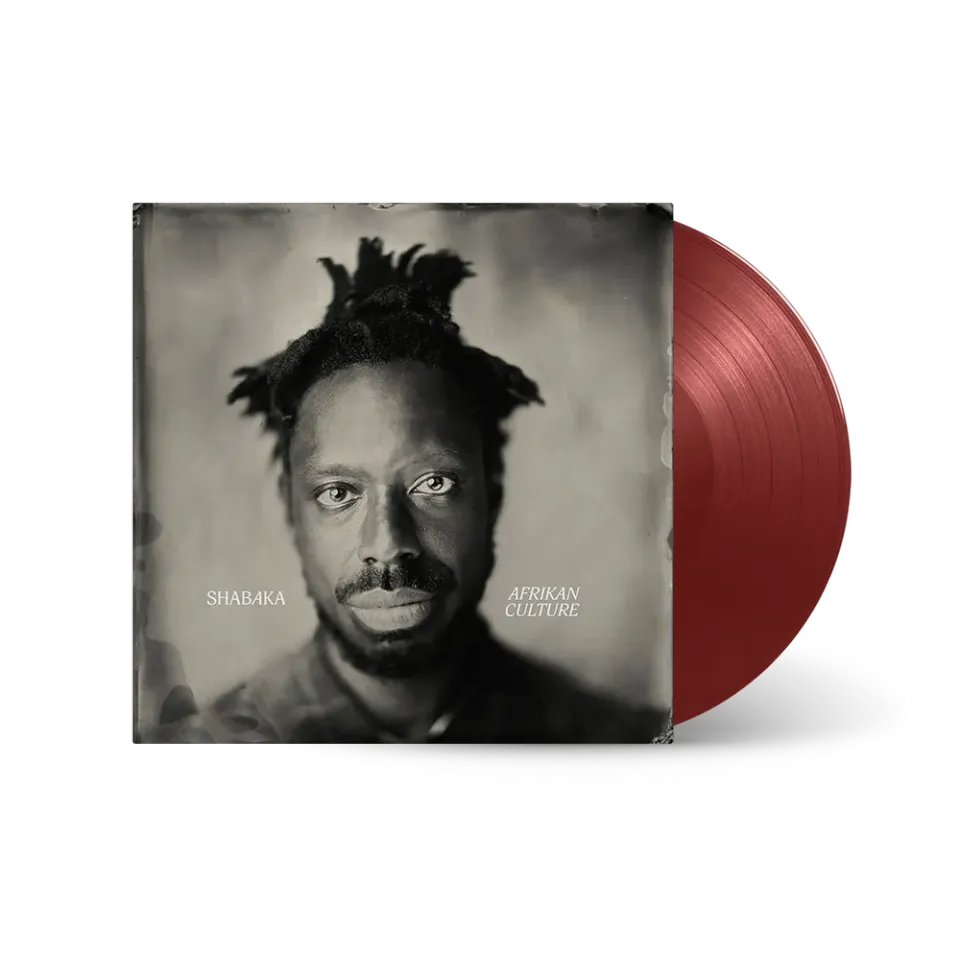Shabaka Afrikan Culture LP opaque maroon farget vinyl