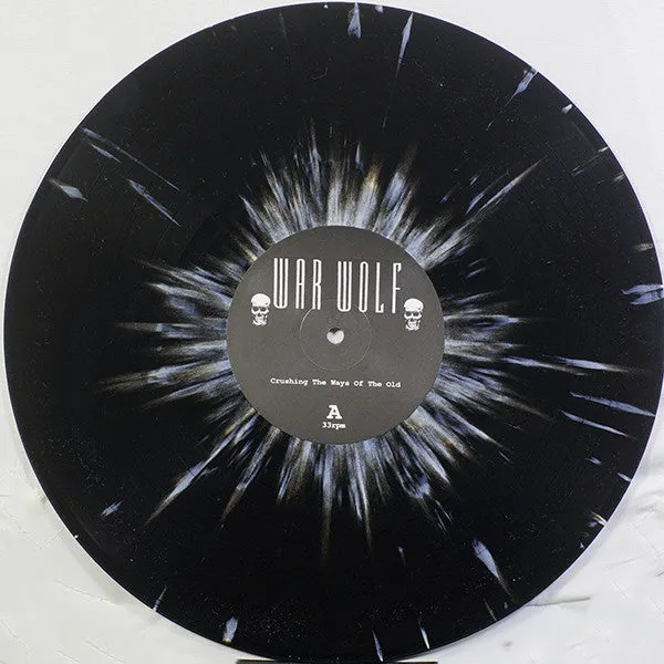 War Wolf Crushing The Ways Of The Old LP splatter brukt
