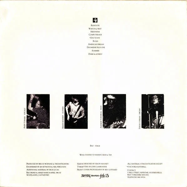 Instigators Phoenix FISH13 LP brukt punk