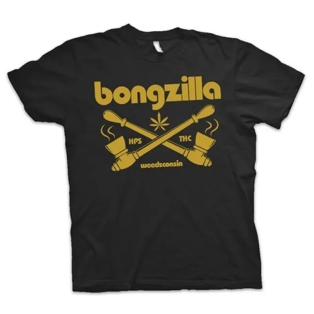 Bongzilla #01 t-skjorte svart gull