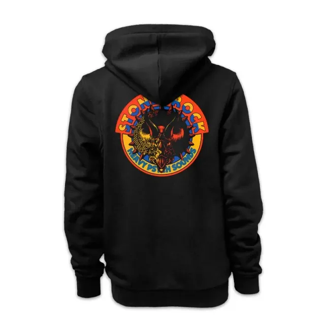 Heavy Psych Sounds #52 zip hoodie svart offisiell
