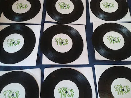 Good Throb 7" EP brukt vinyl punk svart