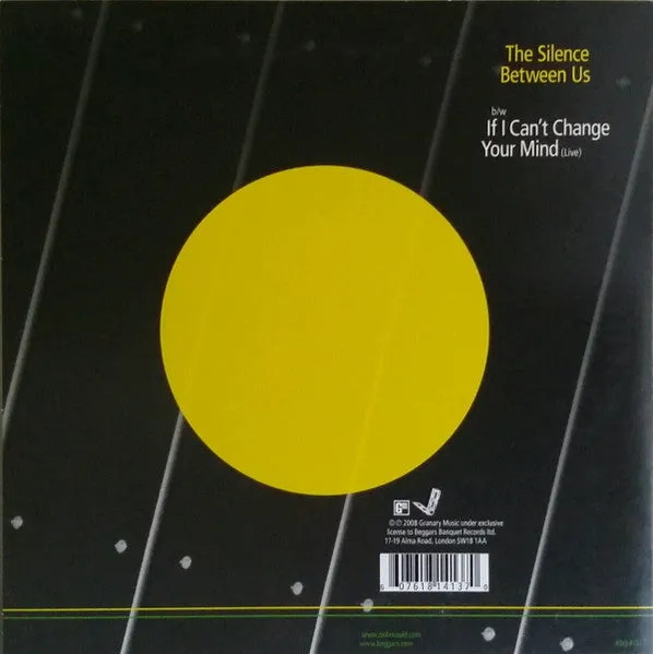 Bob Mould Silence Between Us 7" vinyl brukt