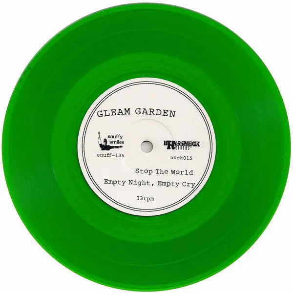 Gleam Garden / Chestnut Road splitt 7" vinyl grønn brukt