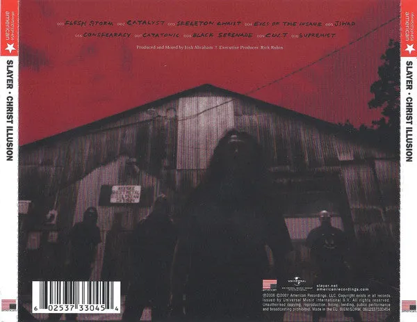 Slayer Christ Illusion CD brukt thrash