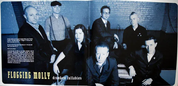 Flogging Molly Drunken Lullabies LP grønn brukt