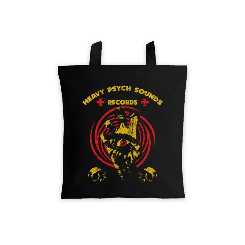 Heavy Psych Sounds #08 totebag svart bomull