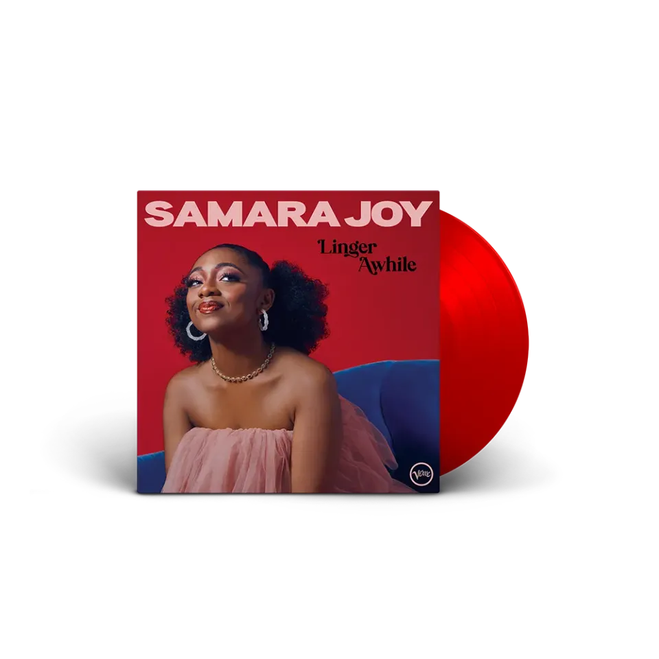 Verve Samara Joy Linger Awhile LP transparent rød vinyl