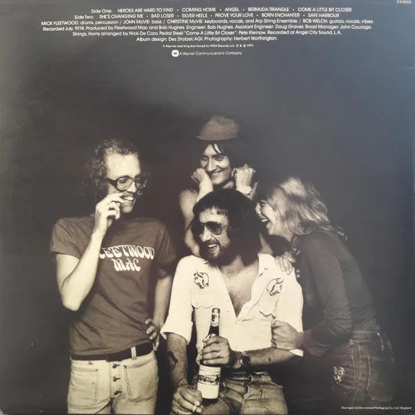 Fleetwood Mac Heroes Are Hard To Find vinyl LP brukt 1977