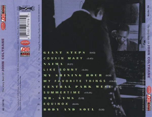 John Coltrane The Very Best Of CD brukt samling hard bop