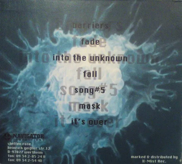 Elision Fall NAVPROD 010 CD EP brukt hardcore
