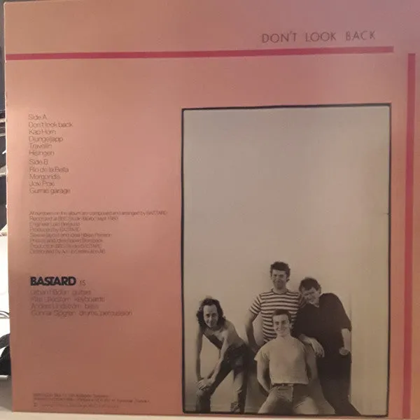 Bastard Don’t Look Back LP brukt jazz-funk
