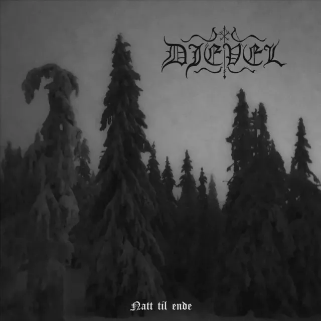 Djevel Natt til ende LP vinyl grå norsk black metal