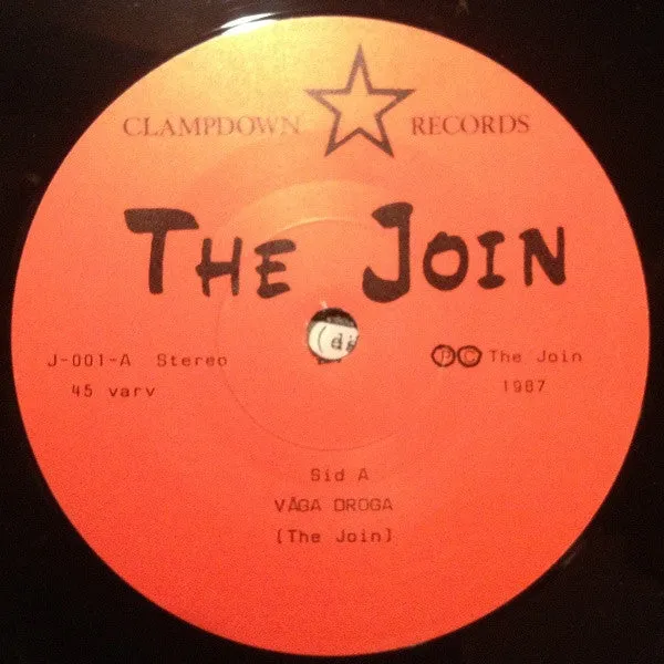 The Join Total Tystnad 7" singel vinyl brukt
