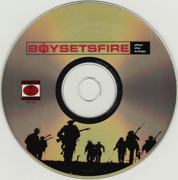 Boysetsfire After The Eulogy CD brukt post-hardcore
