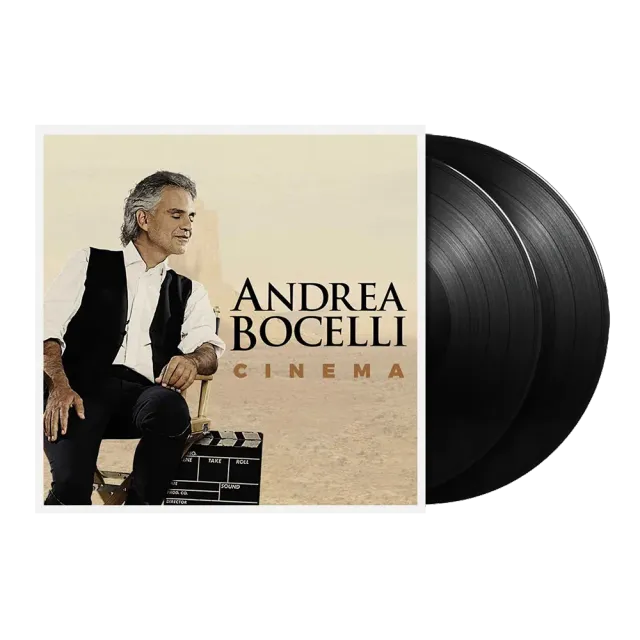 Verve Andrea Bocelli Cinema 2LP filmmusikk vinyl