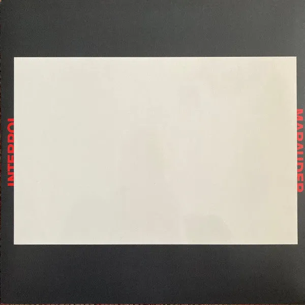 Interpol Marauder LP vinylplate brukt alternativ rock