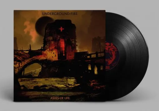 UNDERGROUND FIRE Ashes Of Life CD dark rock digipak