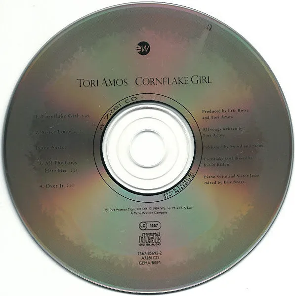 Tori Amos Cornflake Girl CD singel brukt