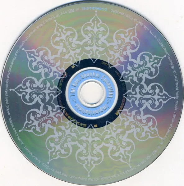 Ravi Shankar Improvisations CD brukt indisk klassisk