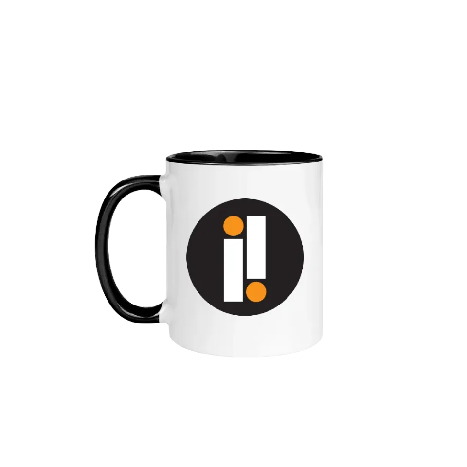 Impulse Iconic Black Double II krus 11oz svart