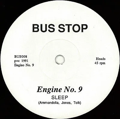 Engine No. 9 Sleep Waterfall 7" vinyl brukt indierock