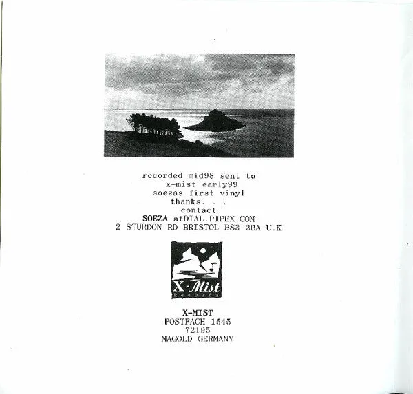 Soeza Picking A Man Off The Ground 7" EP brukt punk