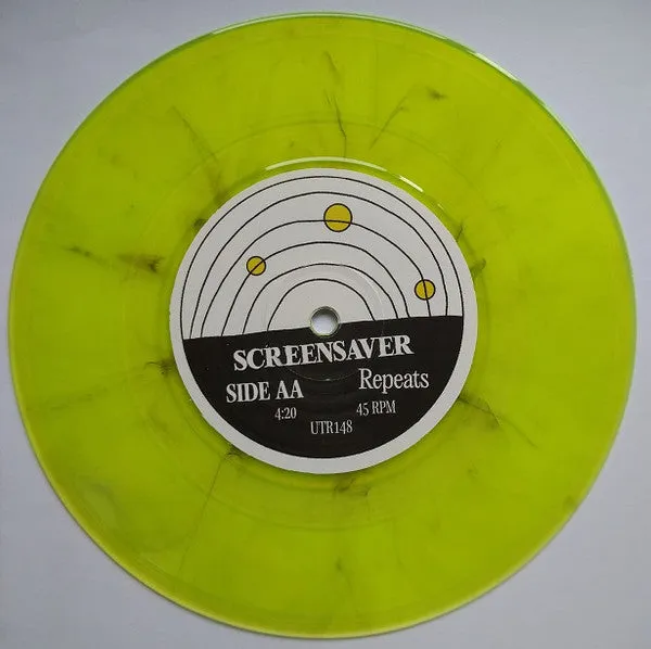 Screensaver Clean Current/Repeats 7-tommer singel fluor brukt