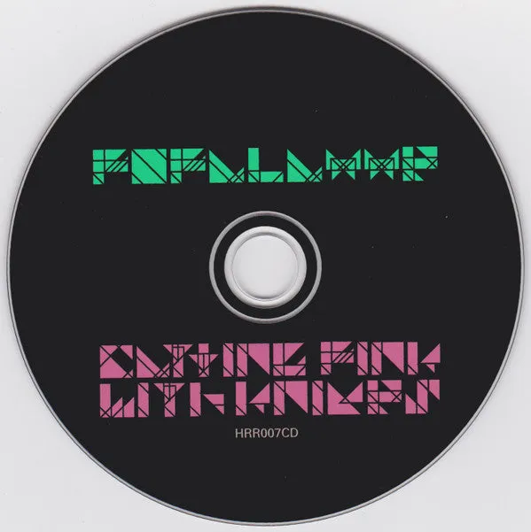 Cutting Pink With Knives Populuxxe CD brukt album