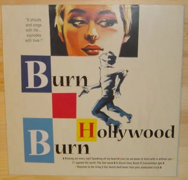 Burn Hollywood Burn It Shouts 12" vinyl gatefold brukt