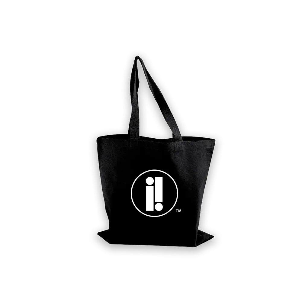 Verve Impulse totebag svart bomull canvas