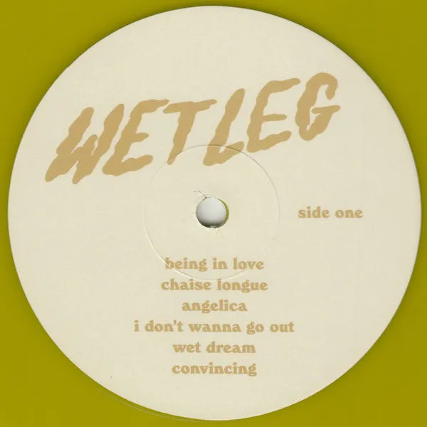 Wet Leg Wet Leg LP vinyl gul limitert signert brukt