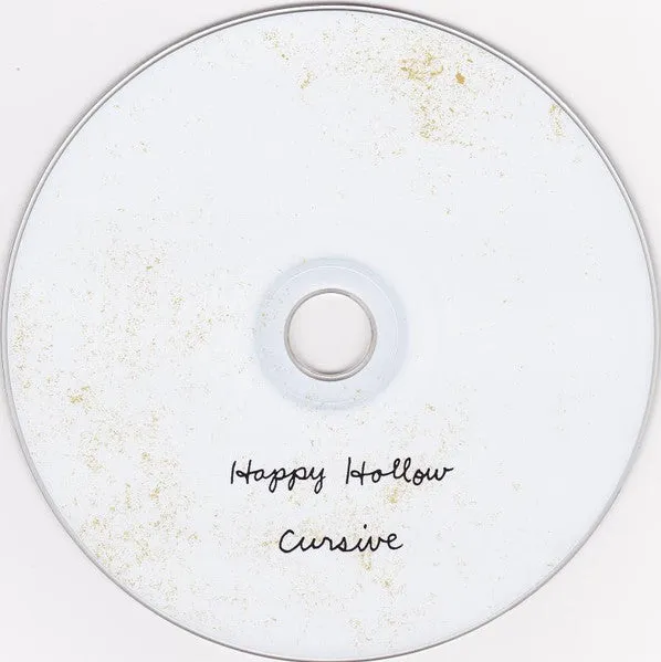 Cursive Happy Hollow CD brukt enhanced
