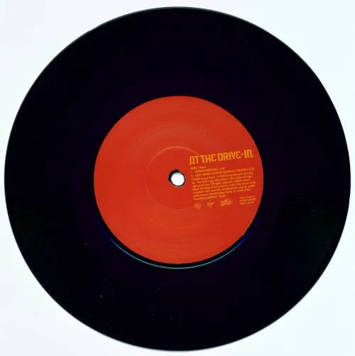 At The Drive-In Rolodex Propaganda 7" vinyl brukt
