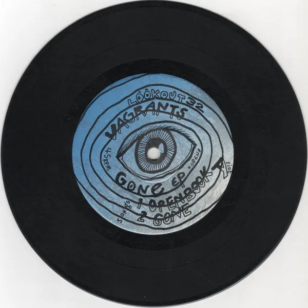 Vagrants Gone 7" EP vinyl brukt punk
