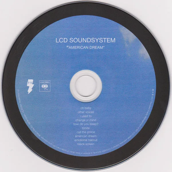 LCD Soundsystem American Dream CD brukt gatefold album