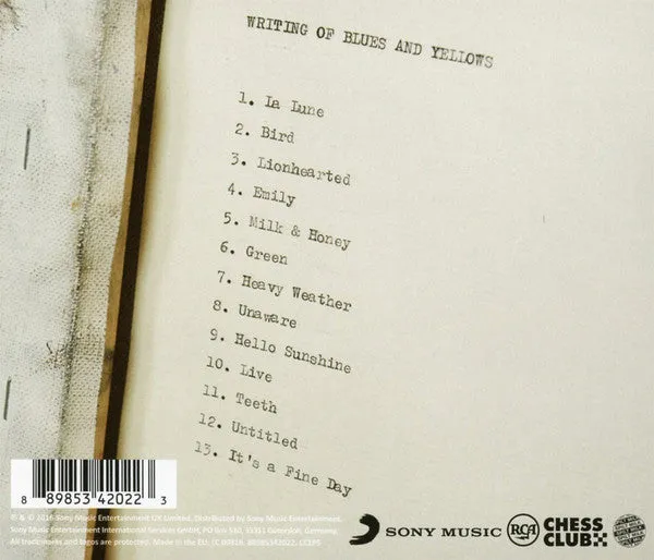 Billie Marten Writing Of Blues And Yellows CD brukt folk