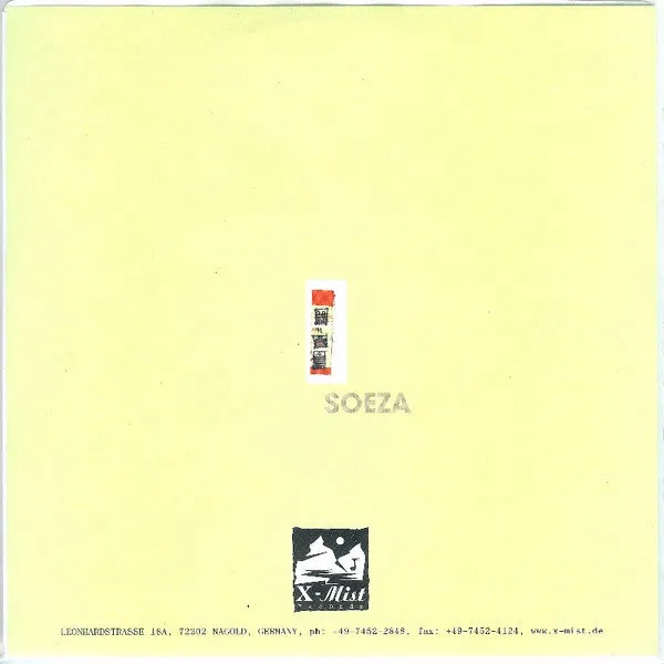 Soeza Picking A Man Off The Ground 7" EP brukt punk