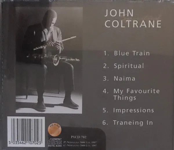 John Coltrane Spiritual CD brukt samleplate