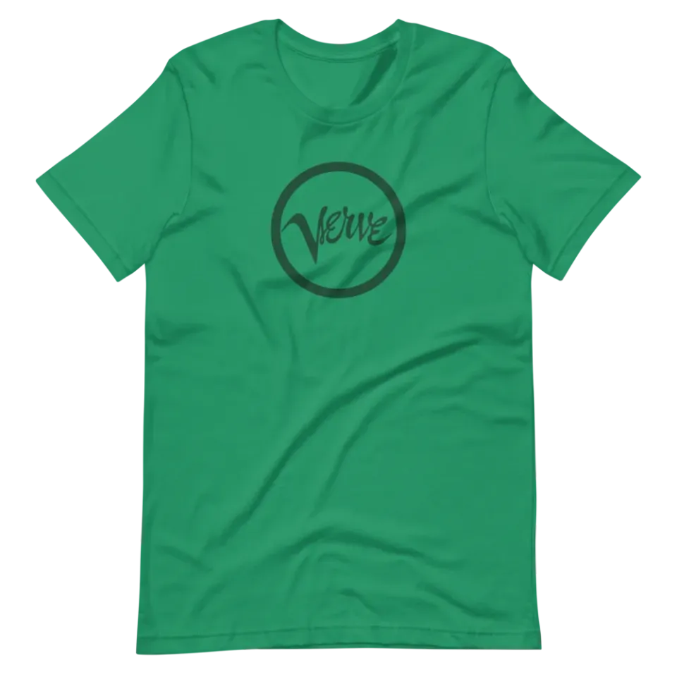 Verve Logo Tee T-skjorte grønn Kelly Green
