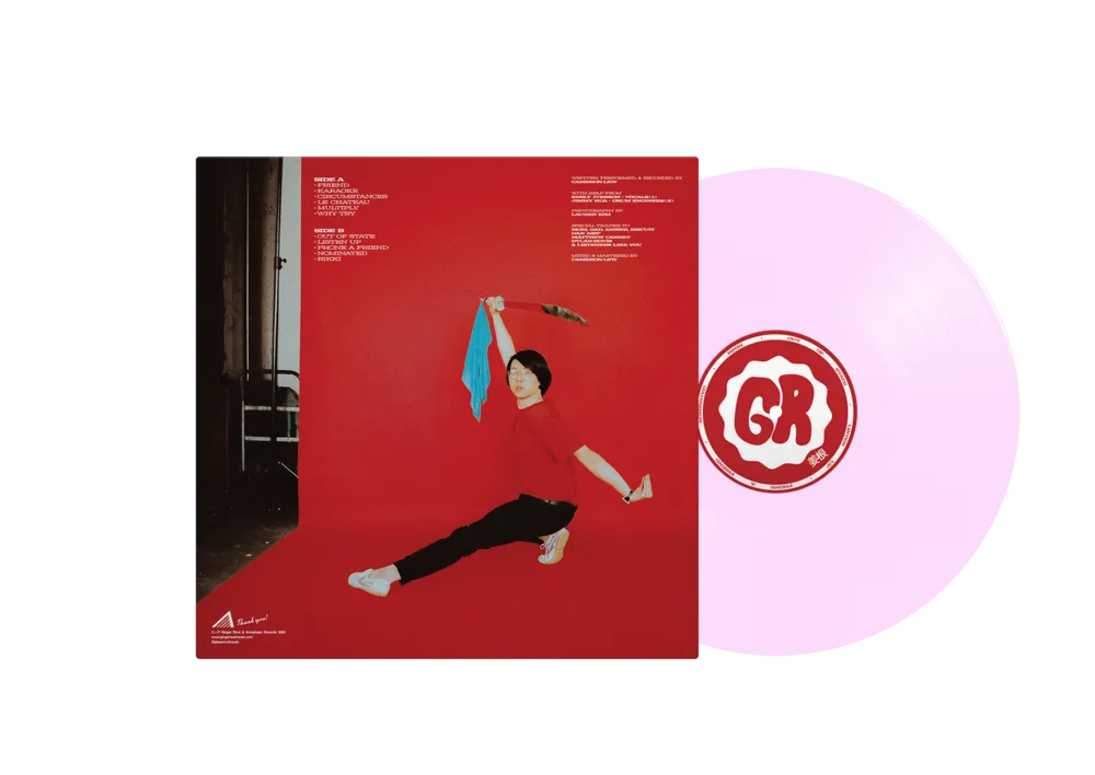 Ginger Root Rikki vinylplate rosa album