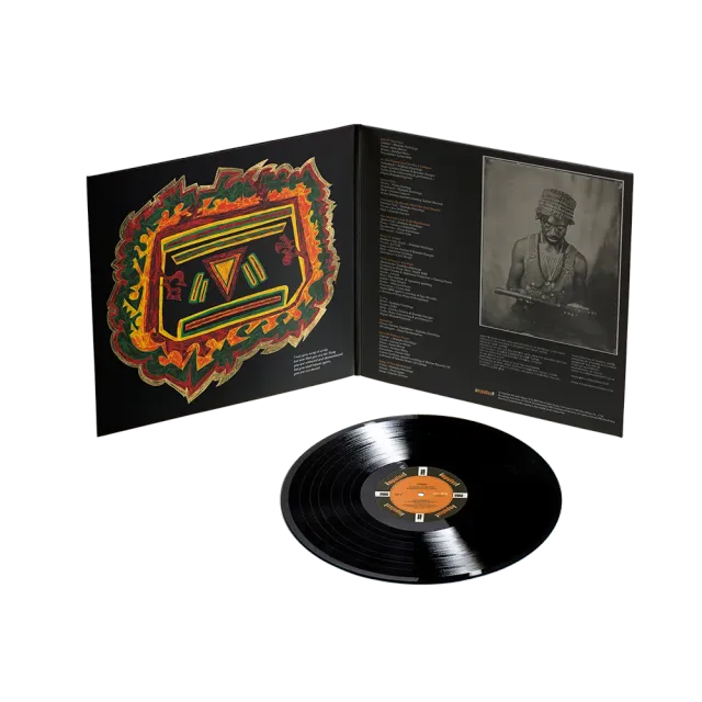 Verve Shabaka Perceive Its Beauty LP signert cover