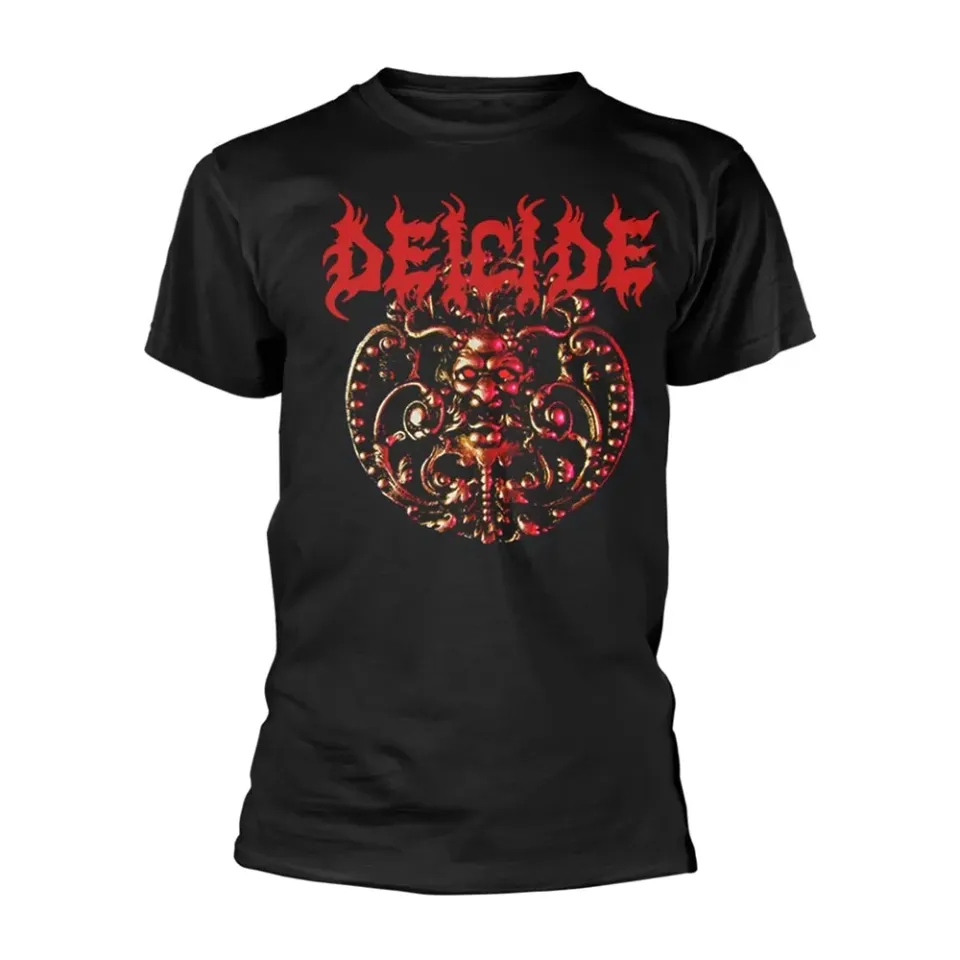 Deicide t-skjorte svart offisiell bandlogo