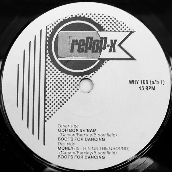 Boots For Dancing Ooh Bop Sh'Bam / Money 7-tommer brukt