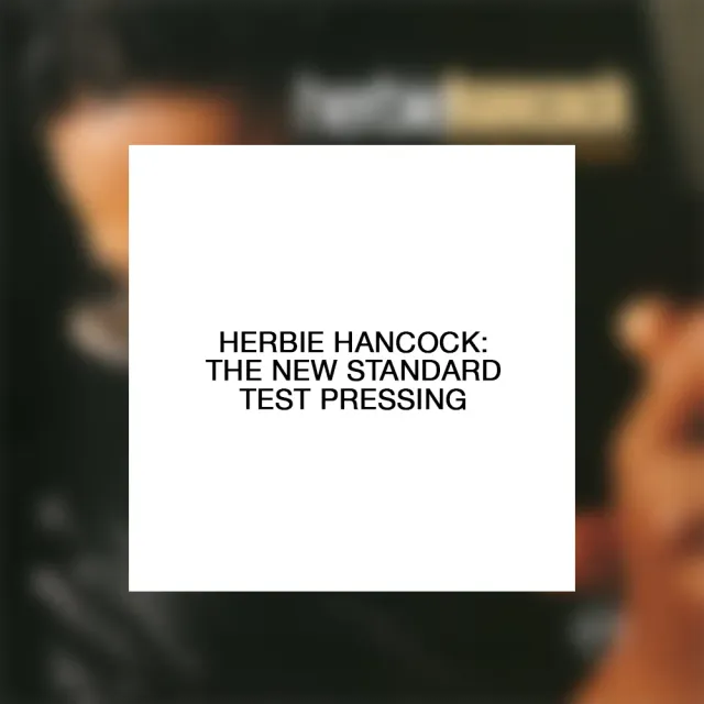 Verve Herbie Hancock The New Standard testpressing LP