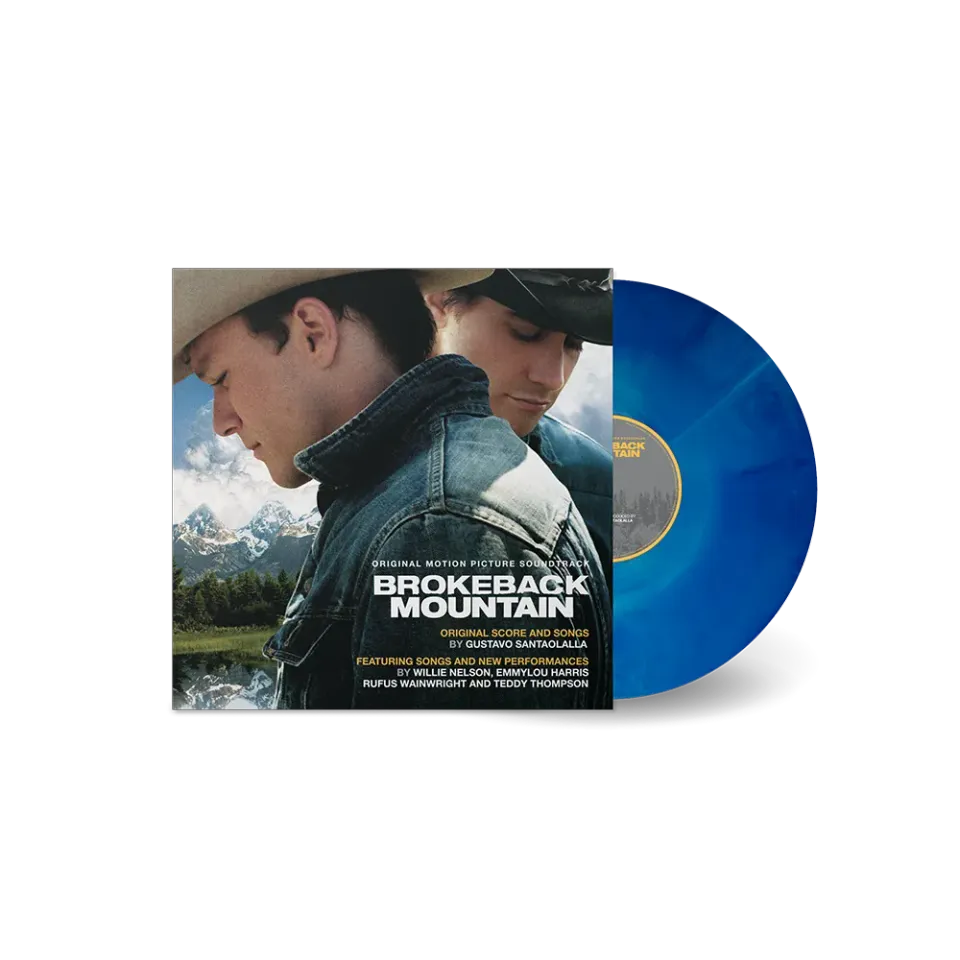 Brokeback Mountain Soundtrack 20th Anniversary LP blå vinyl