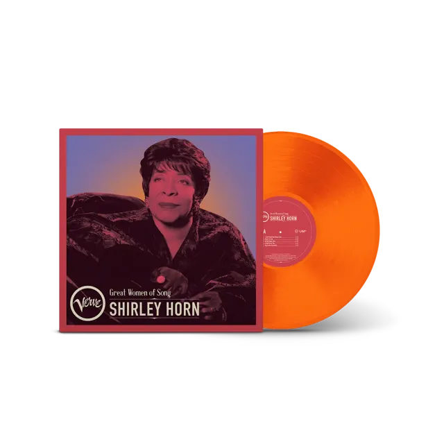 Verve Shirley Horn Great Women Of Song LP orange crush vinyl