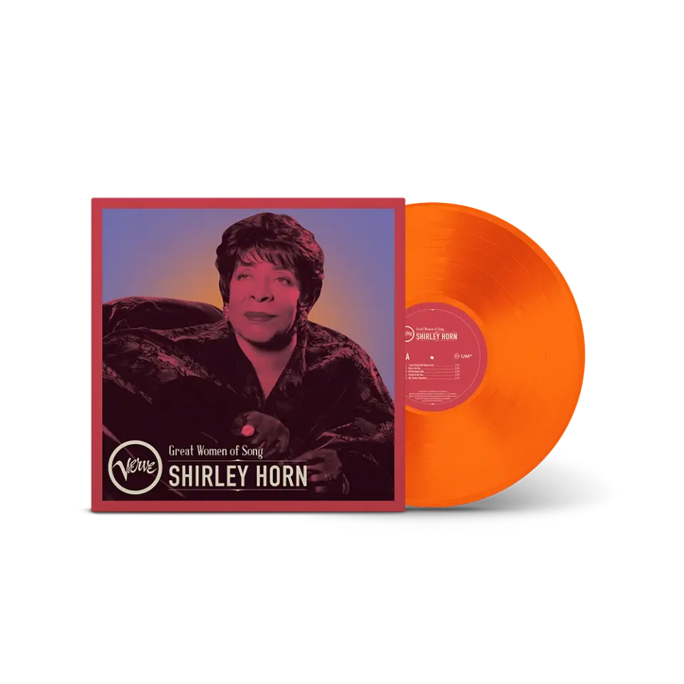Verve Shirley Horn Great Women Of Song LP orange crush vinyl